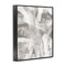 Stupell Industries Soft Currents of Grey Framed Giclee, design by Hannah Dawson